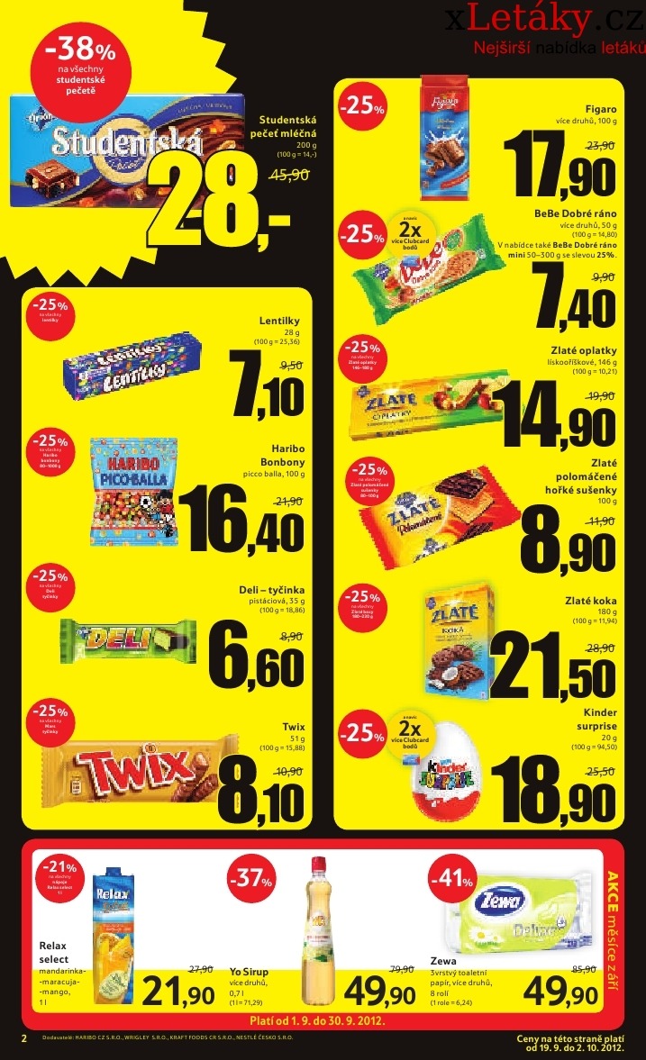leták Tesco - expres aktuální leták strana 1 leták Tesco - expres aktuální leták strana 1