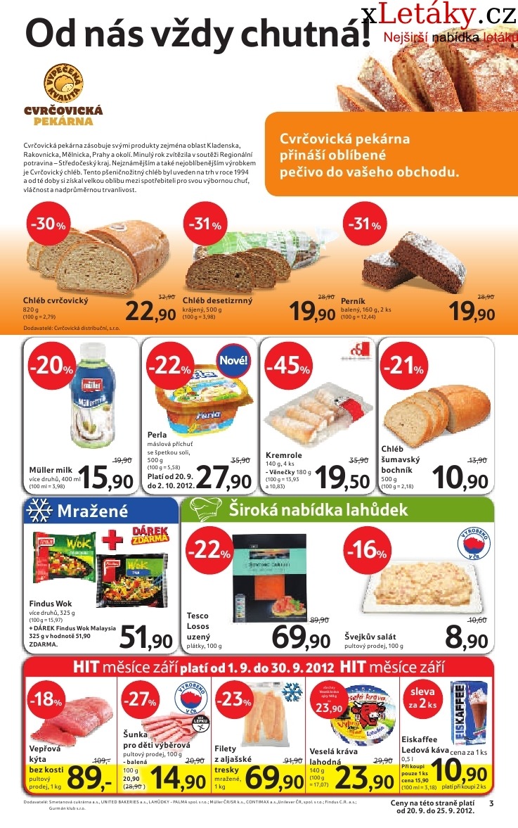 leták Tesco - hypermarket Hostivice leták strana 1 leták Tesco - hypermarket Hostivice leták strana 1