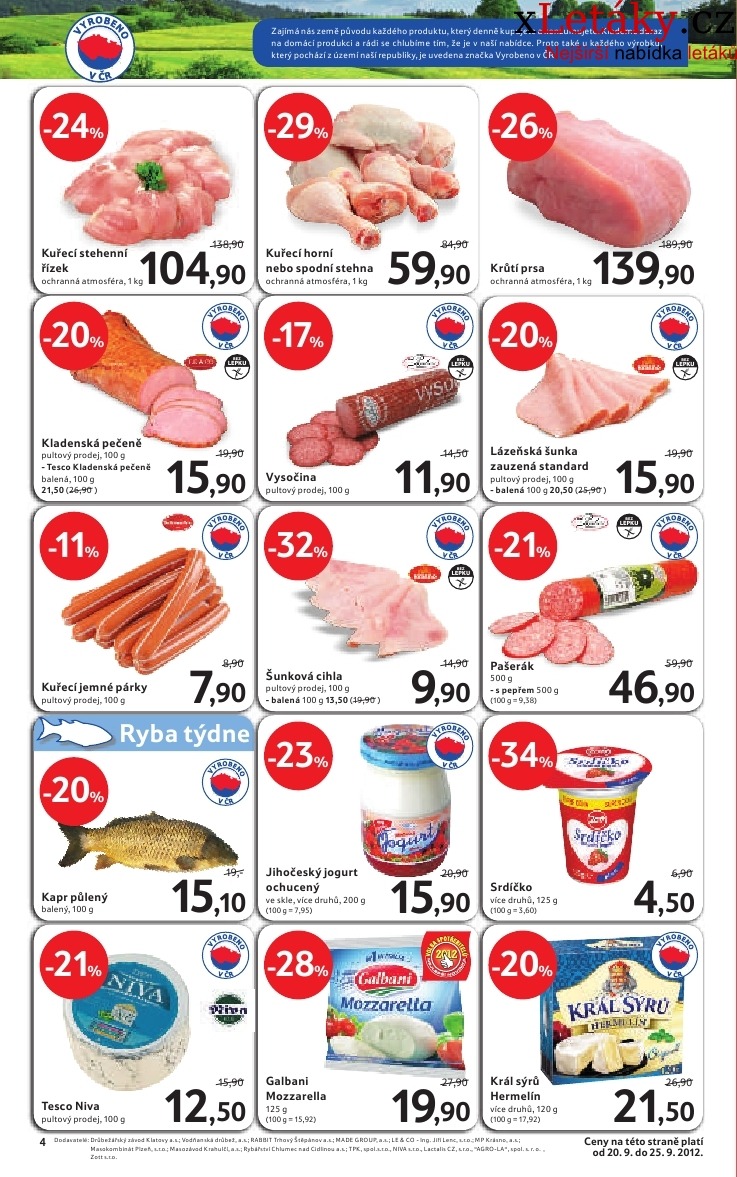 let�k Tesco - hypermarket Hostivice let�k strana 1