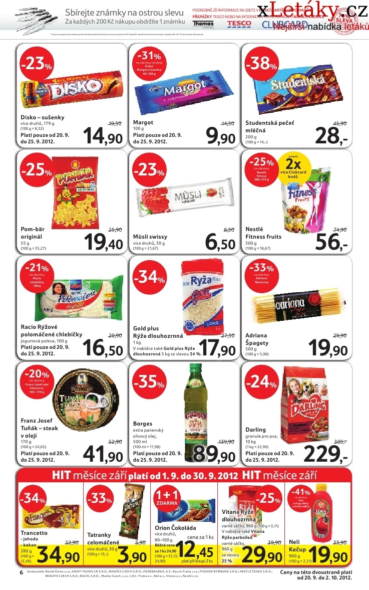 let�k Tesco - hypermarket Hostivice let�k strana 1