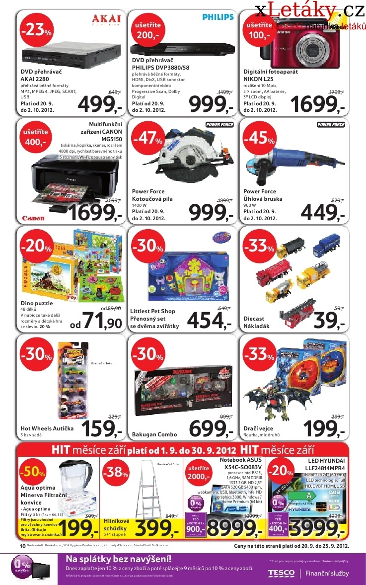 leták Tesco - hypermarket Hostivice leták strana 1 leták Tesco - hypermarket Hostivice leták strana 1