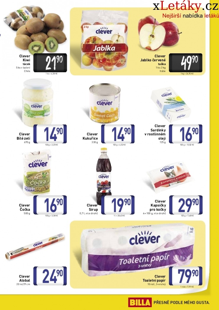 let�k Billa ak�n� let�k strana 1