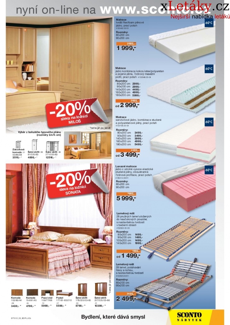 leták Sconto nábytek leták strana 1 leták Sconto nábytek leták strana 1