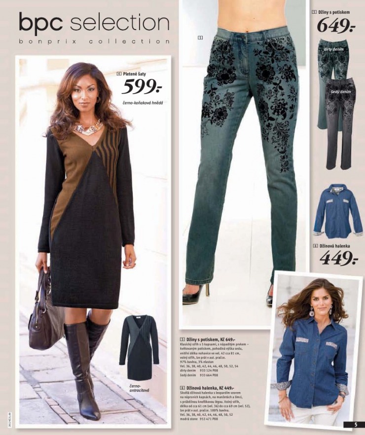 leták Bonprix strana 1 leták Bonprix strana 1