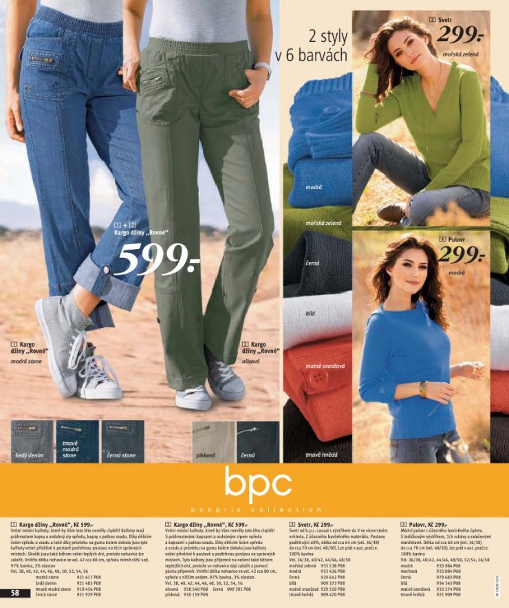 leták Bonprix strana 1 leták Bonprix strana 1