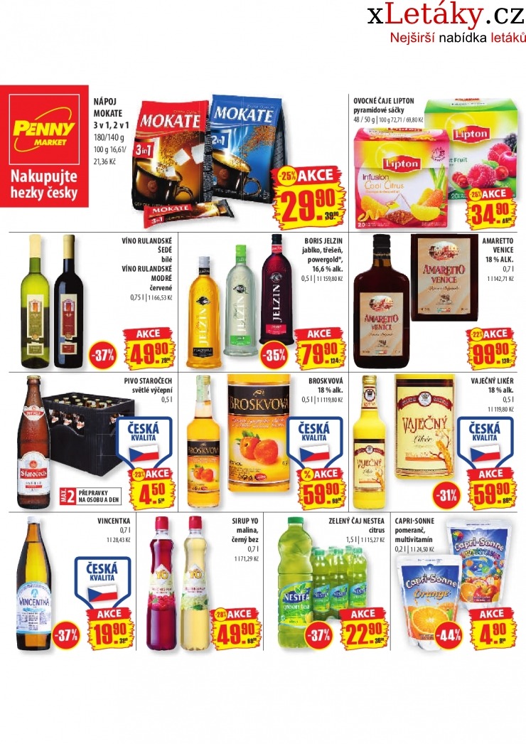 leták Penny Market akční leták strana 1 leták Penny Market akční leták strana 1