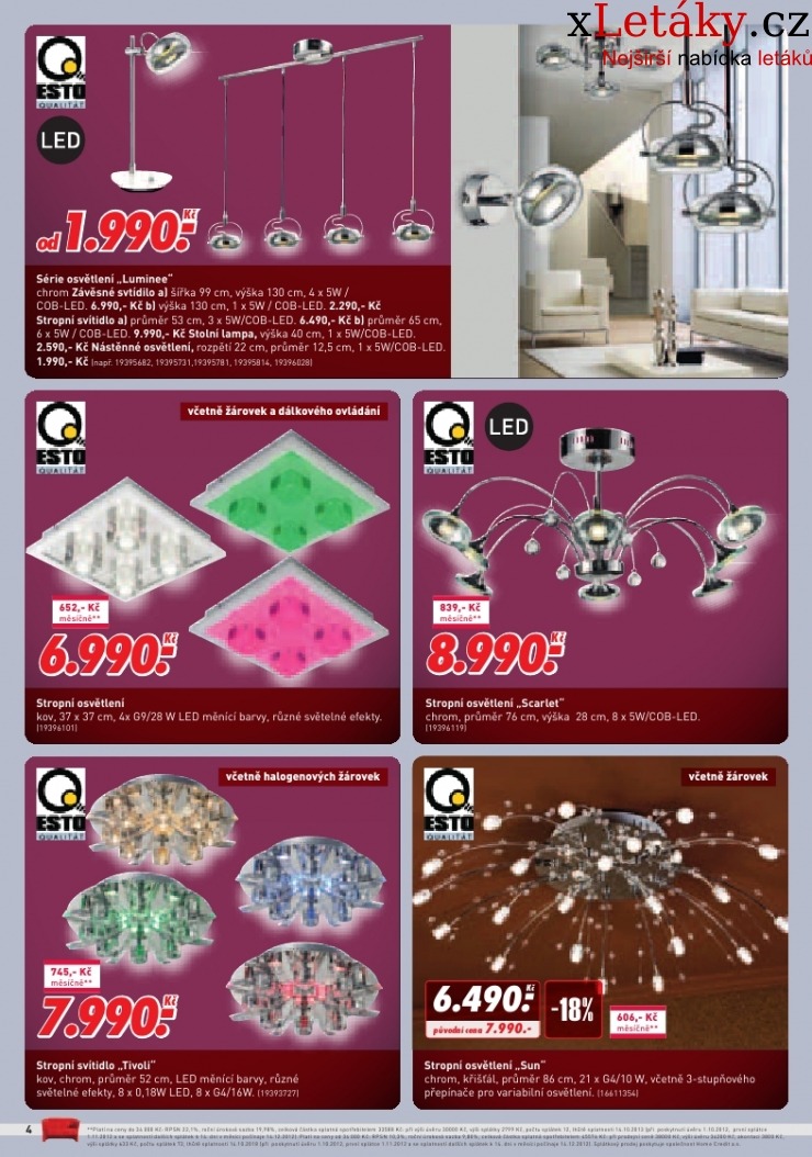 leták Kika nábytek - Lampy akční leták strana 1 leták Kika nábytek - Lampy akční leták strana 1