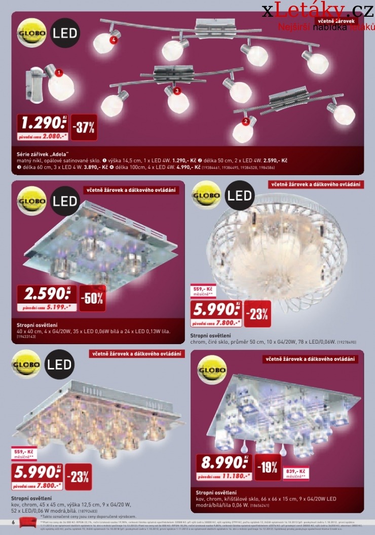 leták Kika nábytek - Lampy akční leták strana 1 leták Kika nábytek - Lampy akční leták strana 1