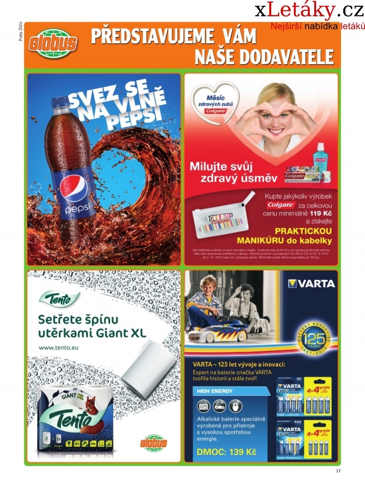 leták Globus leták strana 1 leták Globus leták strana 1