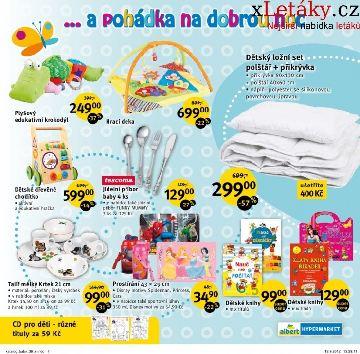 leták Albert Hypermarket - Baby akční leták strana 1 leták Albert Hypermarket - Baby akční leták strana 1