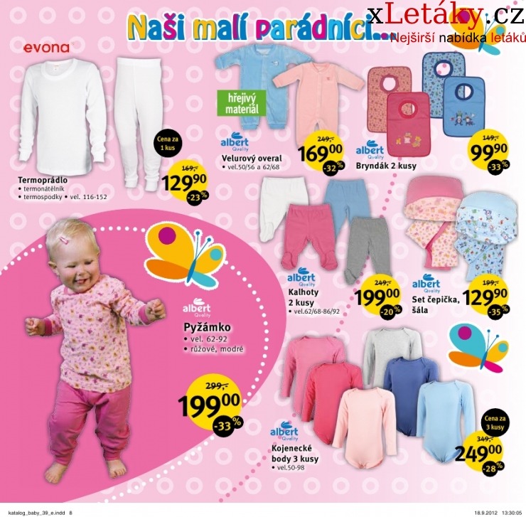 leták Albert Hypermarket - Baby akční leták strana 1 leták Albert Hypermarket - Baby akční leták strana 1