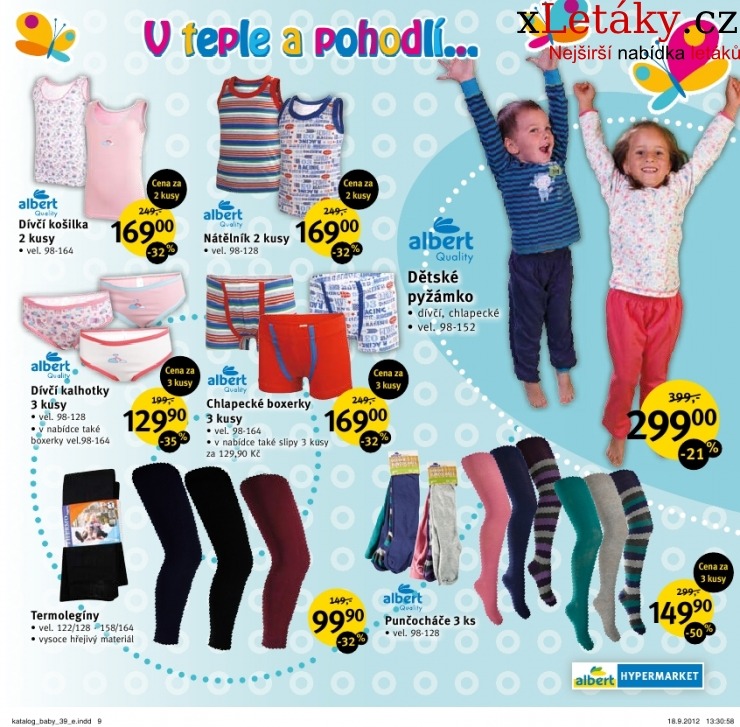 leták Albert Hypermarket - Baby akční leták strana 1 leták Albert Hypermarket - Baby akční leták strana 1