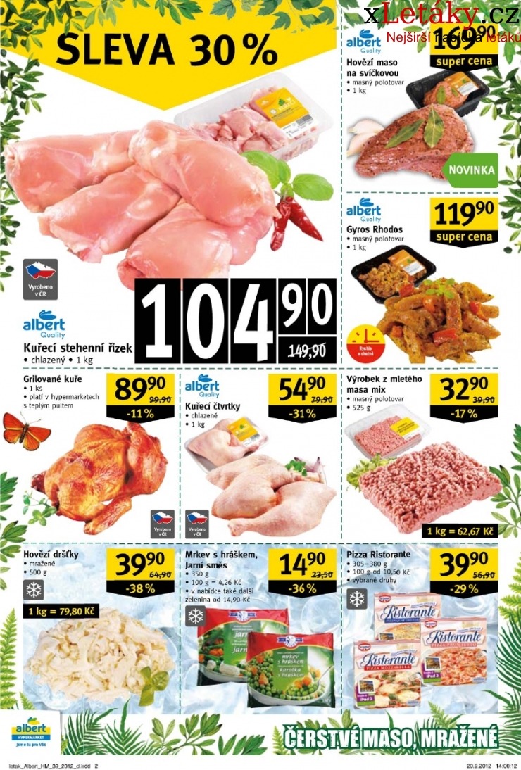 leták Albert Hypermarket akční leták strana 1 leták Albert Hypermarket akční leták strana 1