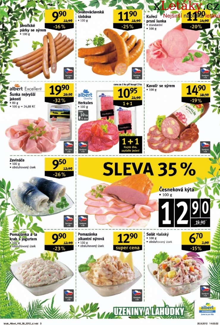 leták Albert Hypermarket akční leták strana 1 leták Albert Hypermarket akční leták strana 1