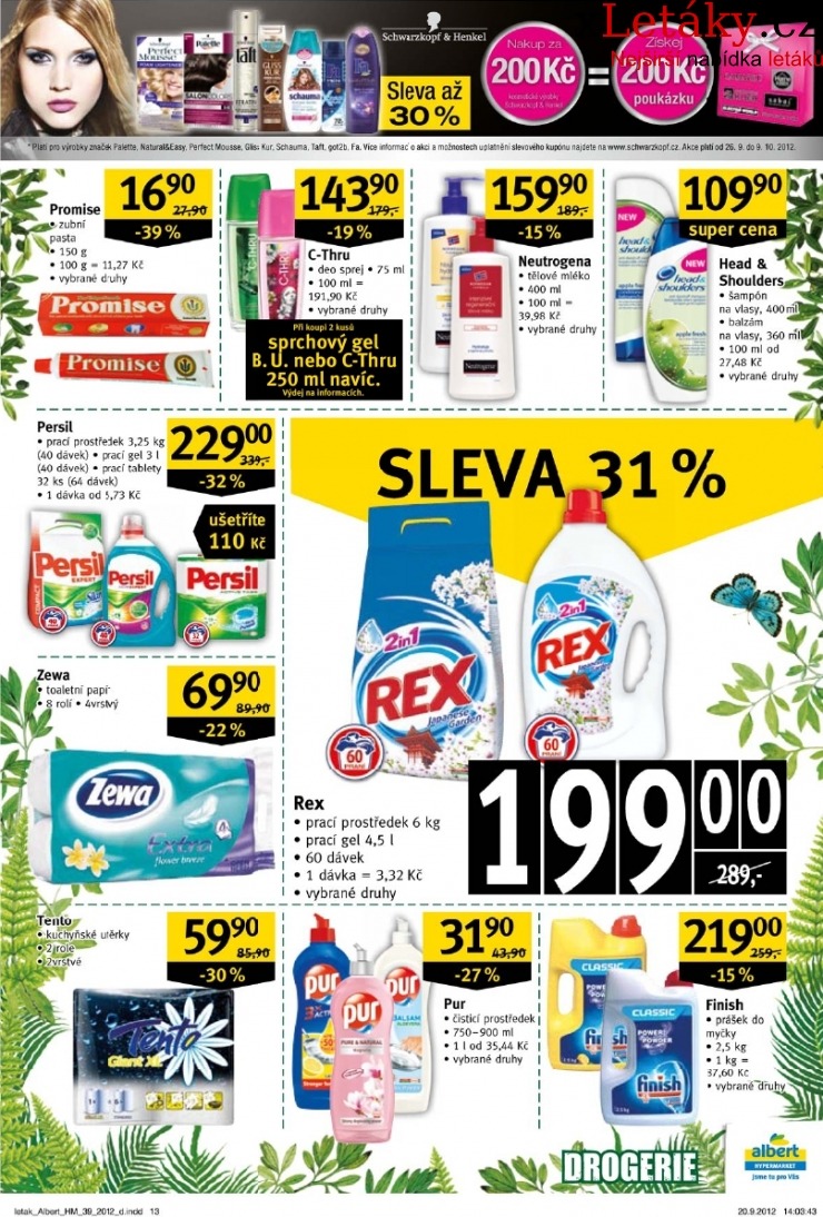 leták Albert Hypermarket akční leták strana 1 leták Albert Hypermarket akční leták strana 1