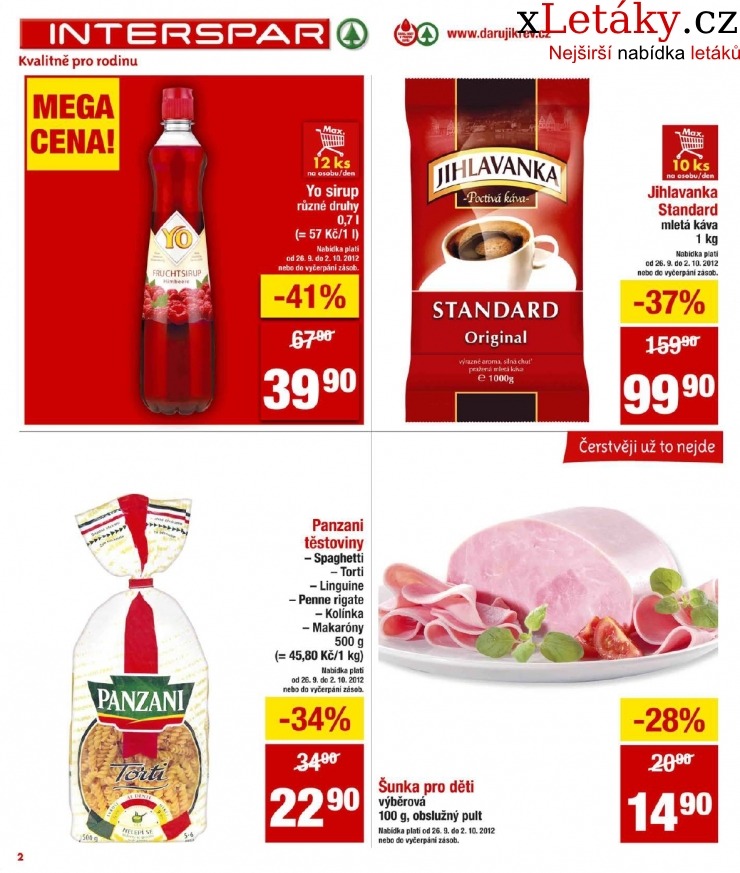 leták Interspar akční leták strana 1 leták Interspar akční leták strana 1