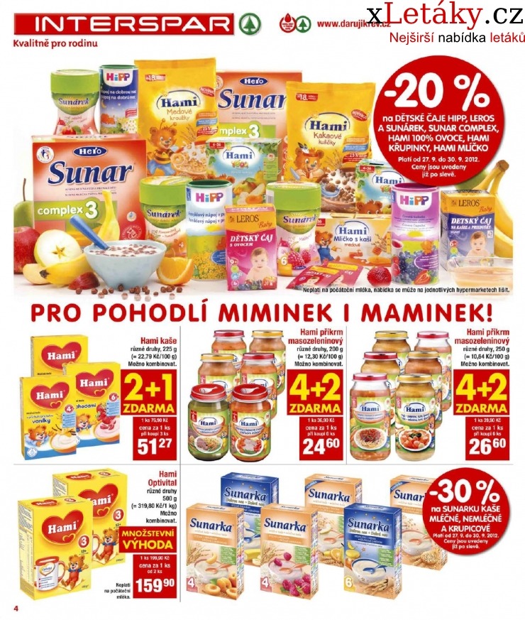 leták Interspar akční leták strana 1 leták Interspar akční leták strana 1