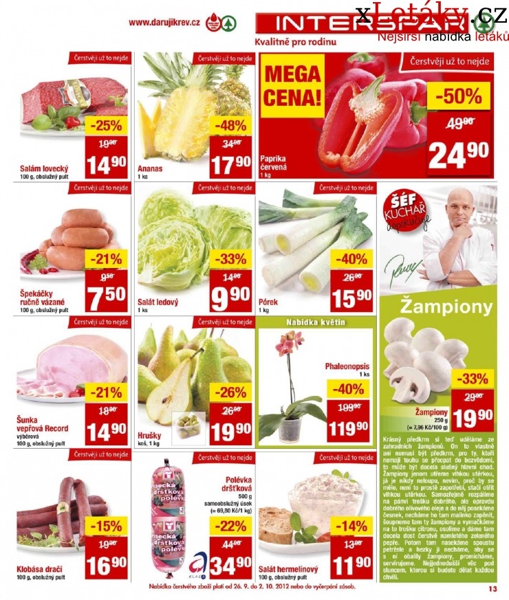 leták Interspar akční leták strana 1 leták Interspar akční leták strana 1