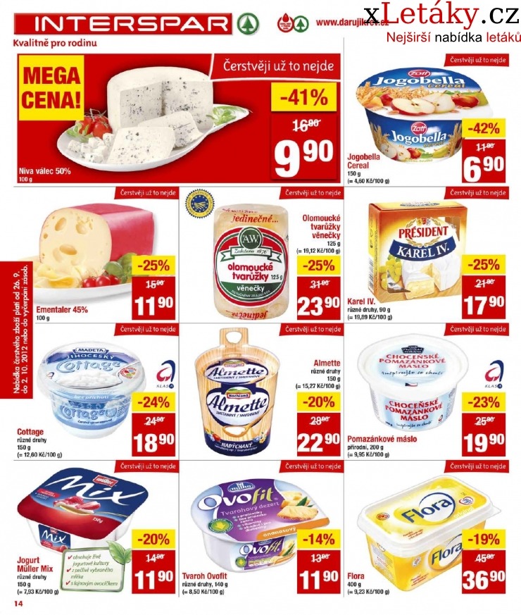 leták Interspar akční leták strana 1 leták Interspar akční leták strana 1