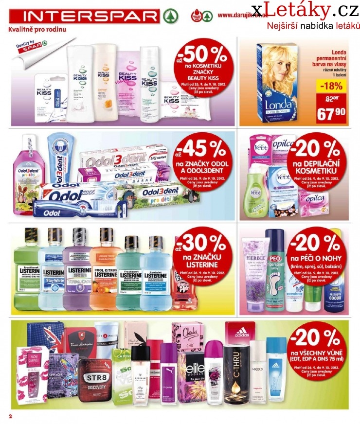 leták Interspar akční leták strana 1 leták Interspar akční leták strana 1