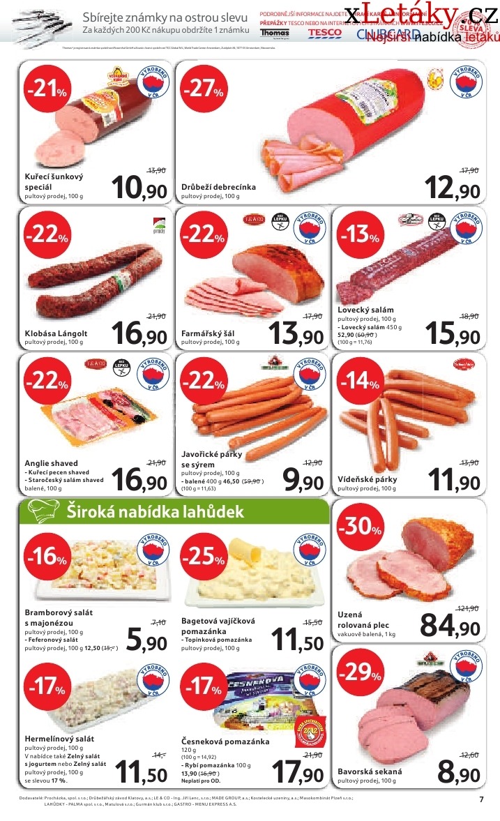 let�k Tesco - velk� hypermarket aktu�ln� let�k strana 1