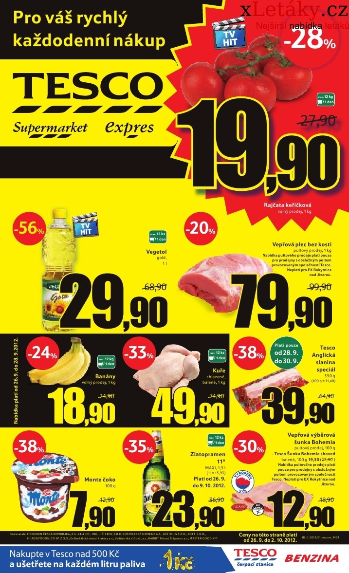 letk Tesco - expres aktuln letk strana 1