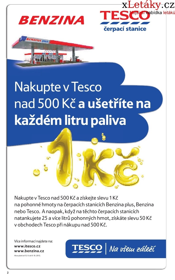 leták Tesco - malý hypermarket leták strana 1 leták Tesco - malý hypermarket leták strana 1