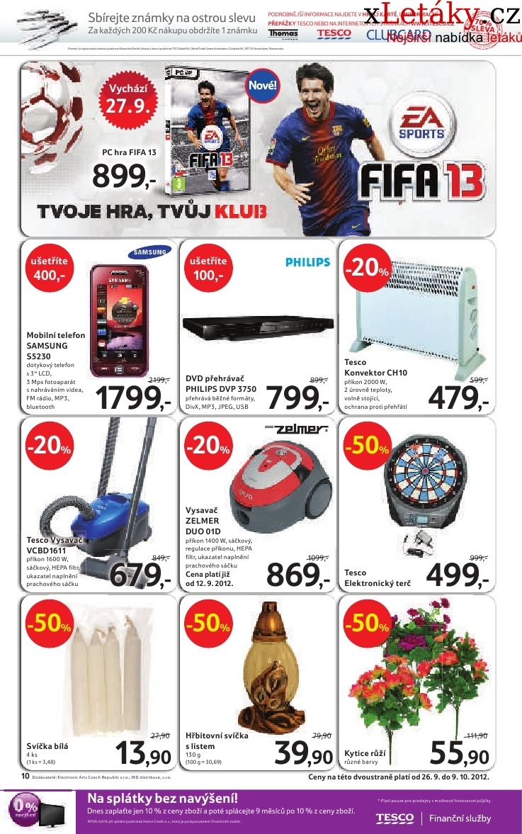 leták Tesco - malý hypermarket leták strana 1 leták Tesco - malý hypermarket leták strana 1