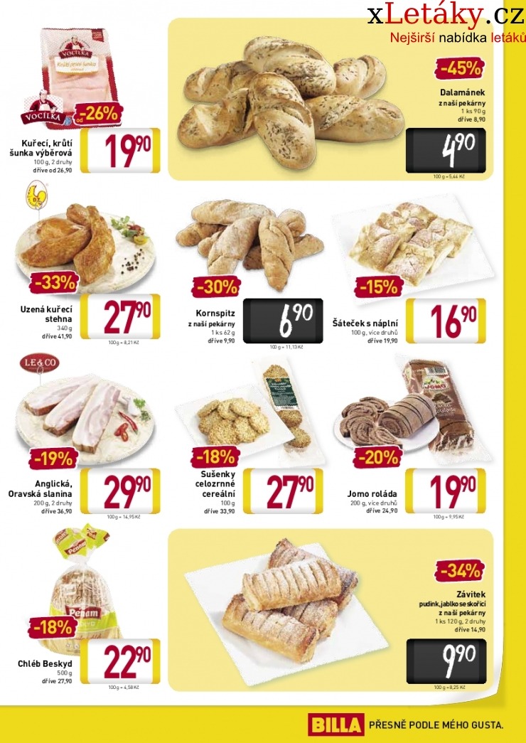 let�k Billa ak�n� let�k strana 1