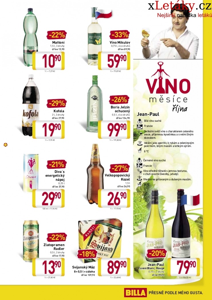 leták Billa akční leták strana 1 leták Billa akční leták strana 1