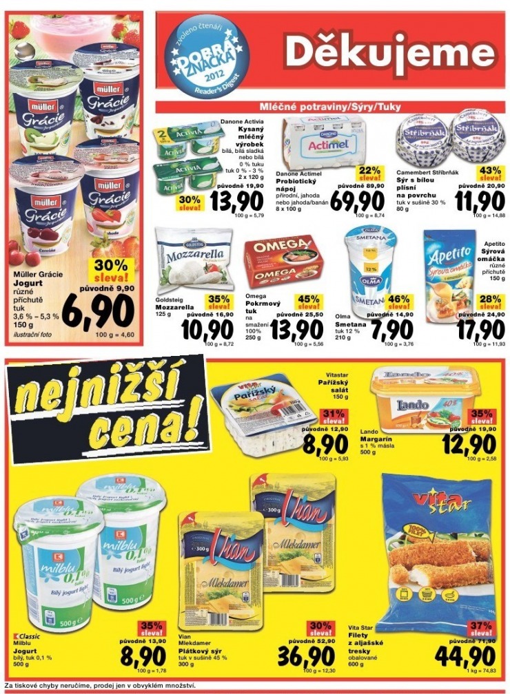 leták Kaufland strana 1 leták Kaufland strana 1