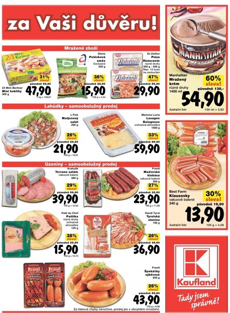 leták Kaufland strana 1 leták Kaufland strana 1