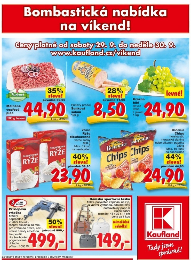leták Kaufland strana 1 leták Kaufland strana 1