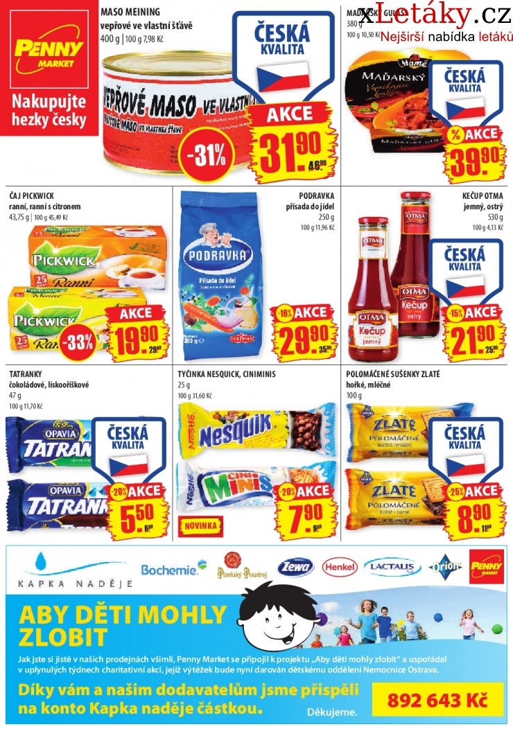 leták Penny Market akční leták strana 1 leták Penny Market akční leták strana 1