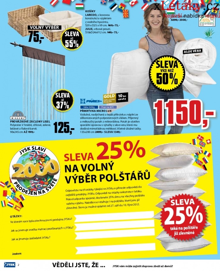 leták Jysk leták strana 1 leták Jysk leták strana 1