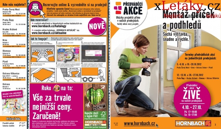 leták Hornbach leták strana 1 leták Hornbach leták strana 1