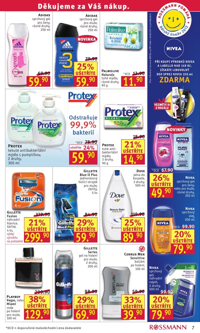 leták Rossmann strana 1 leták Rossmann strana 1
