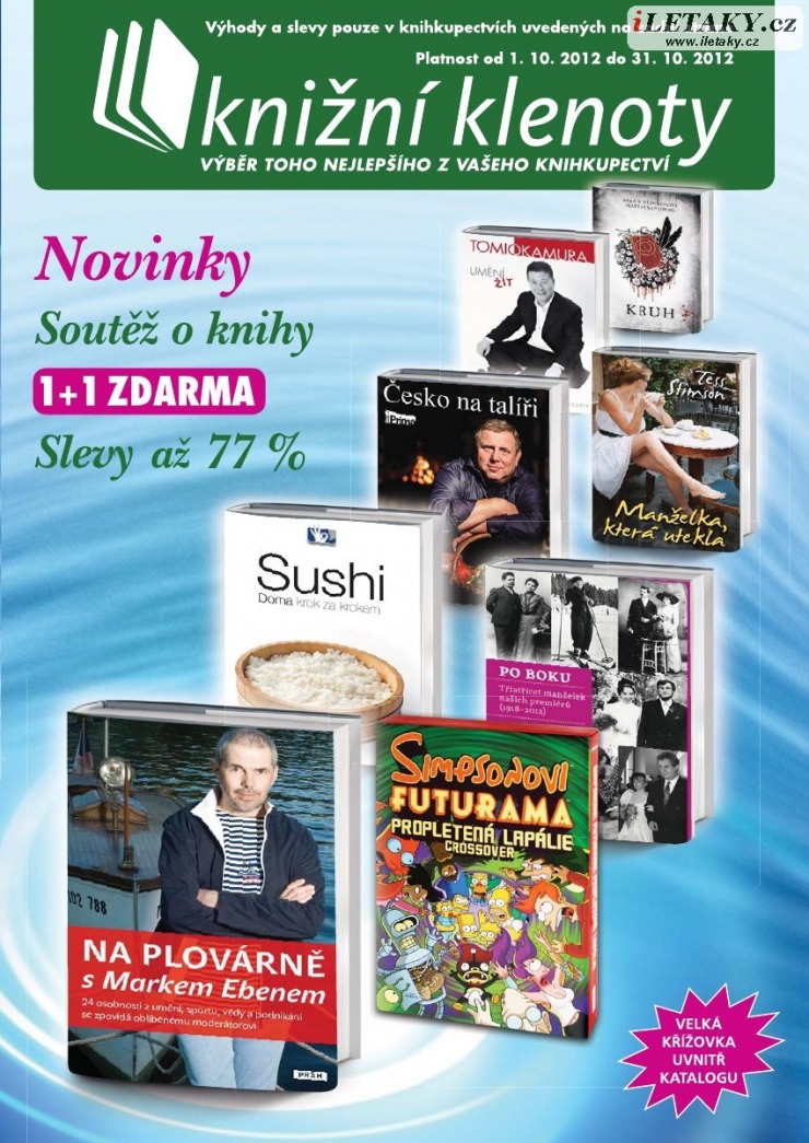 leták Knižní klenoty strana 1 leták Knižní klenoty strana 1