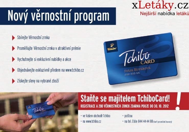 leták Tchibo leták strana 1 leták Tchibo leták strana 1