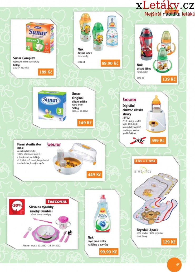 let�k Globus d�tsk� sortiment let�k strana 1