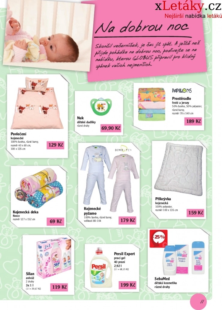 let�k Globus d�tsk� sortiment let�k strana 1