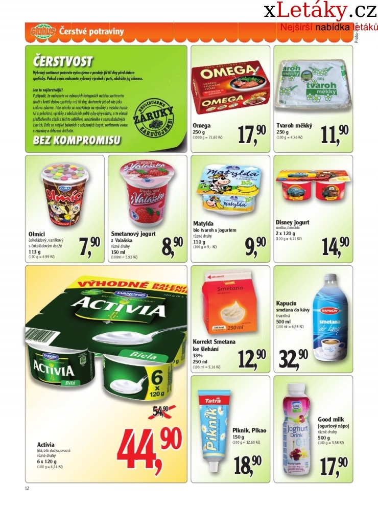 leták Globus leták strana 1 leták Globus leták strana 1