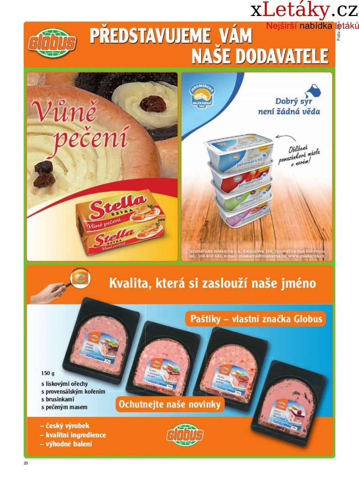 leták Globus leták strana 1 leták Globus leták strana 1