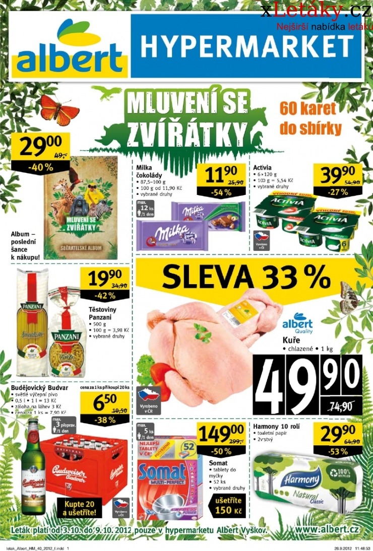 leták Albert Hypermarket akční leták strana 1 leták Albert Hypermarket akční leták strana 1