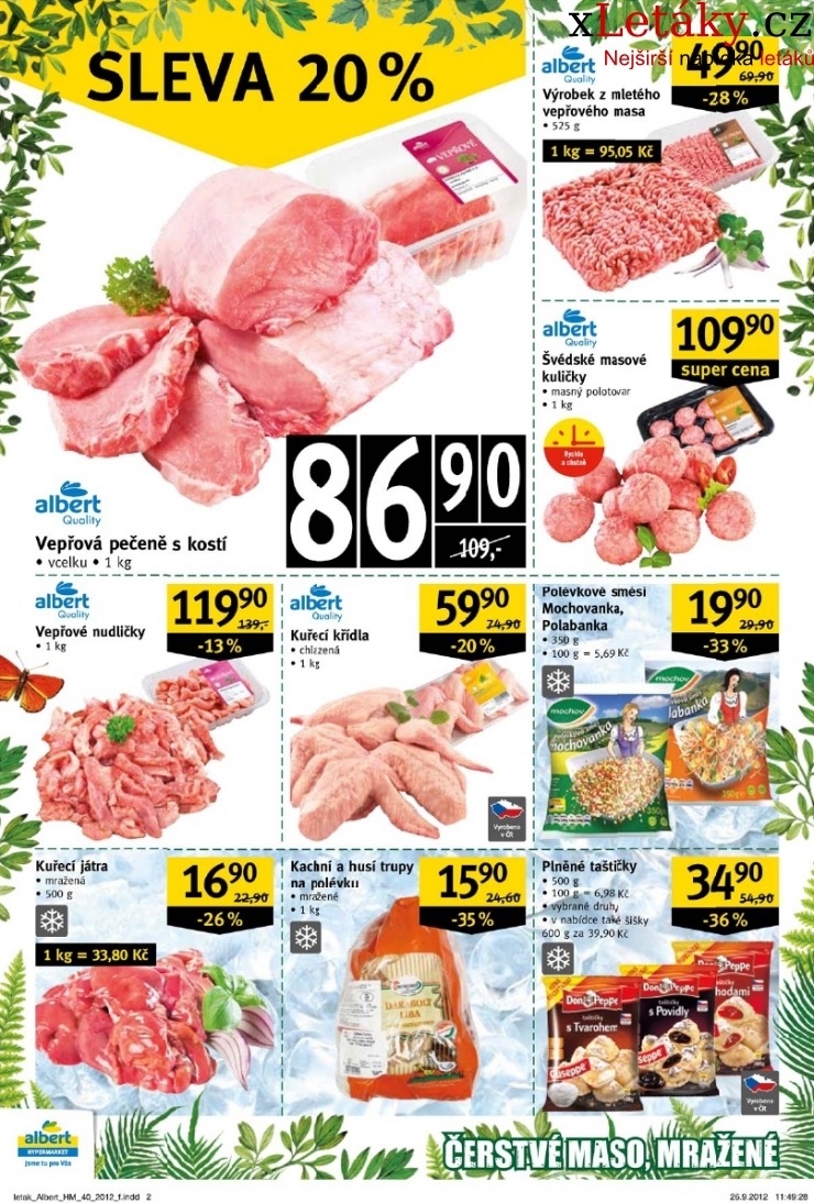 leták Albert Hypermarket akční leták strana 1 leták Albert Hypermarket akční leták strana 1