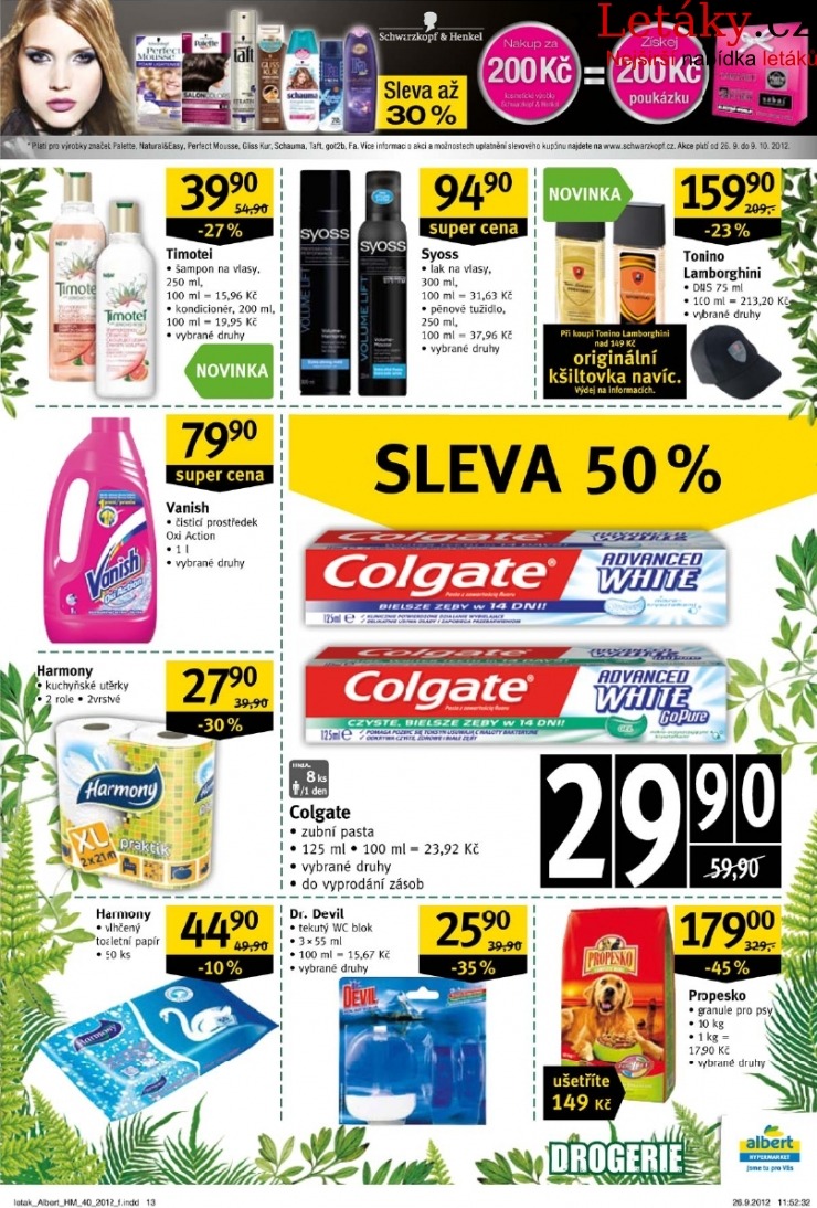 leták Albert Hypermarket akční leták strana 1 leták Albert Hypermarket akční leták strana 1