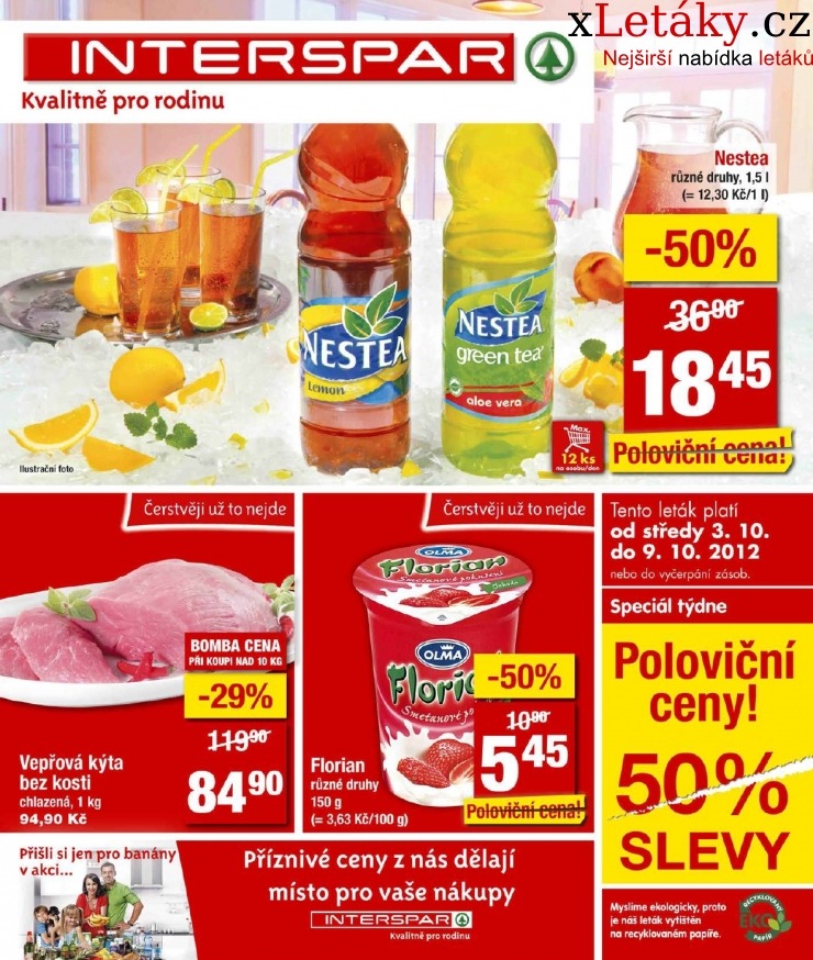 leták Interspar akční leták strana 1 leták Interspar akční leták strana 1