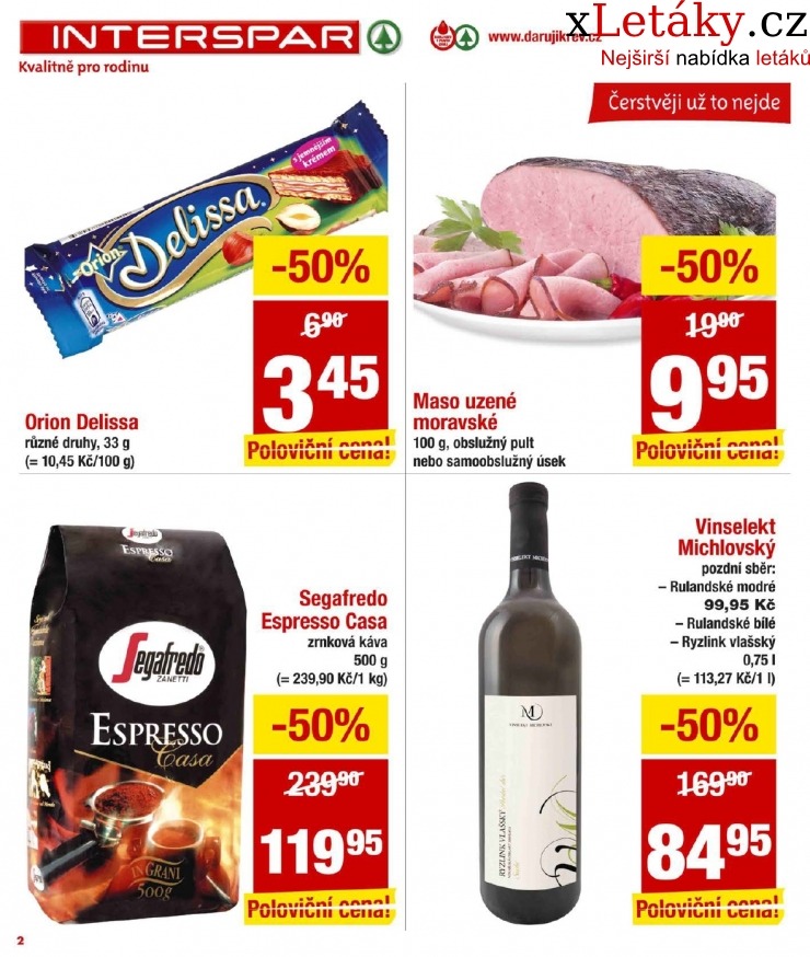 leták Interspar akční leták strana 1 leták Interspar akční leták strana 1