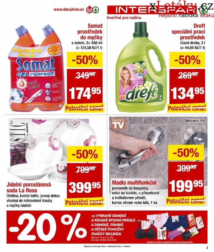 leták Interspar akční leták strana 1 leták Interspar akční leták strana 1
