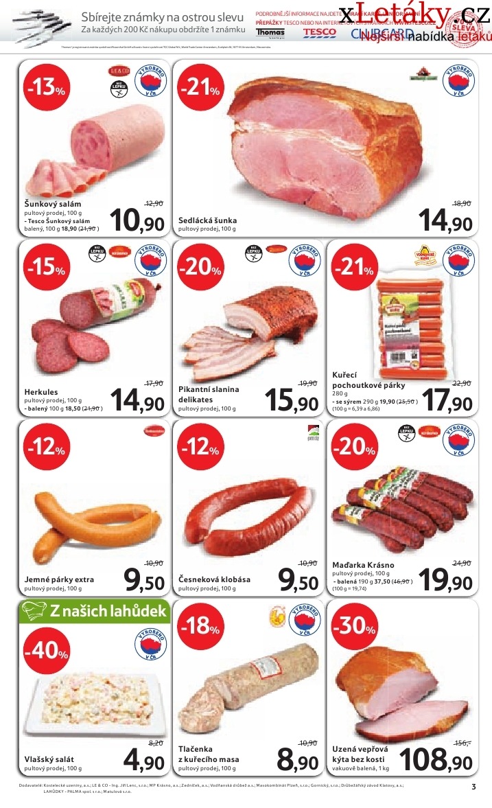 leták Tesco - velký hypermarket aktuální leták strana 1 leták Tesco - velký hypermarket aktuální leták strana 1